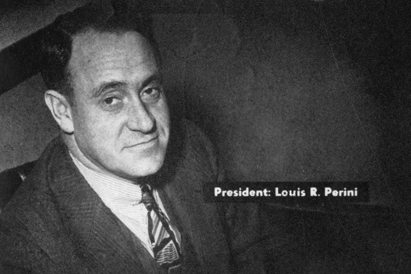 Portrait Of Lou Perini