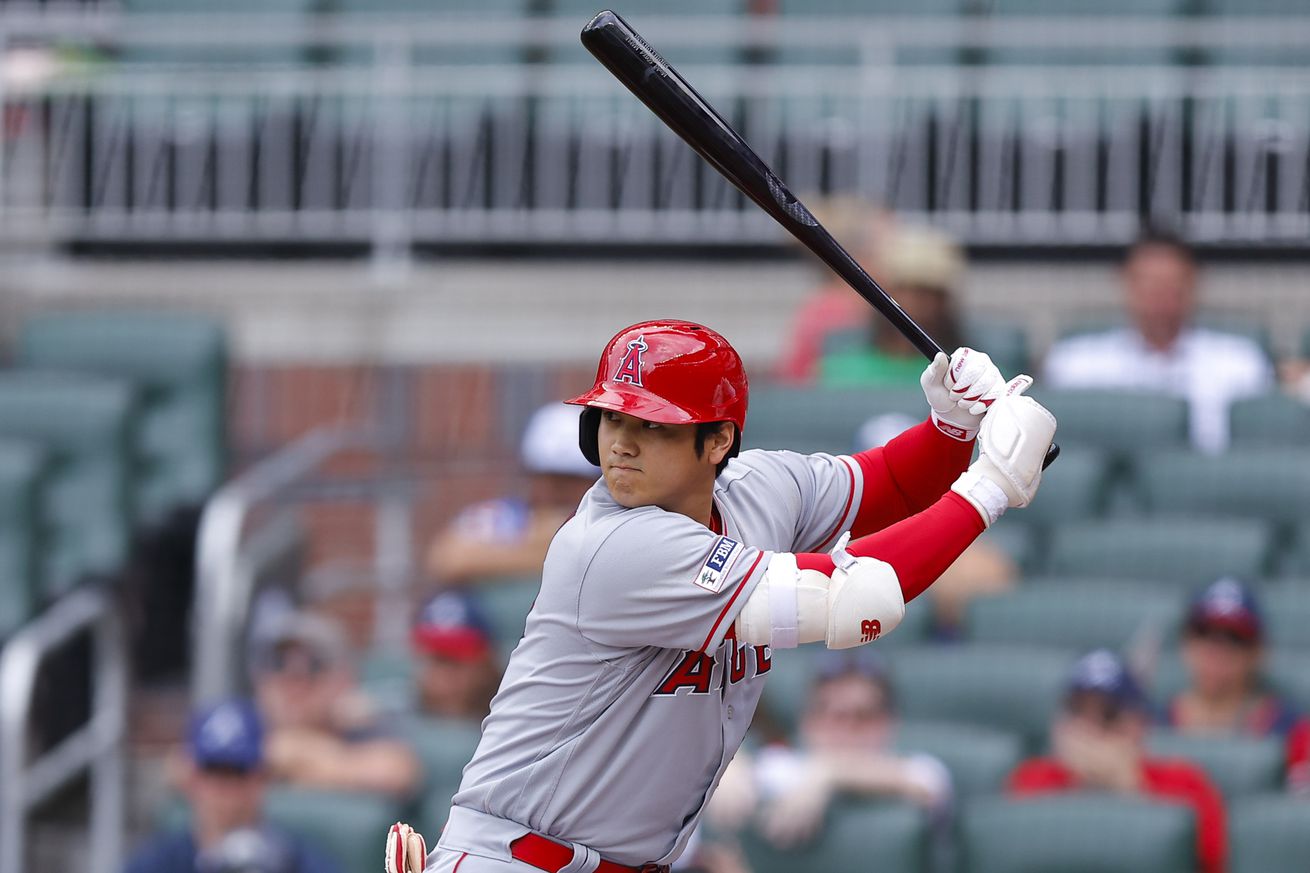 Los Angeles Angels v Atlanta Braves