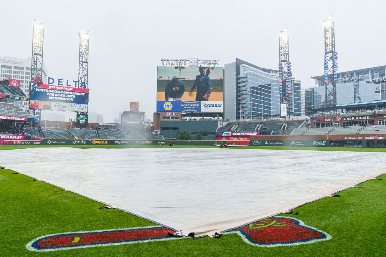 Miami Marlins v Atlanta Braves