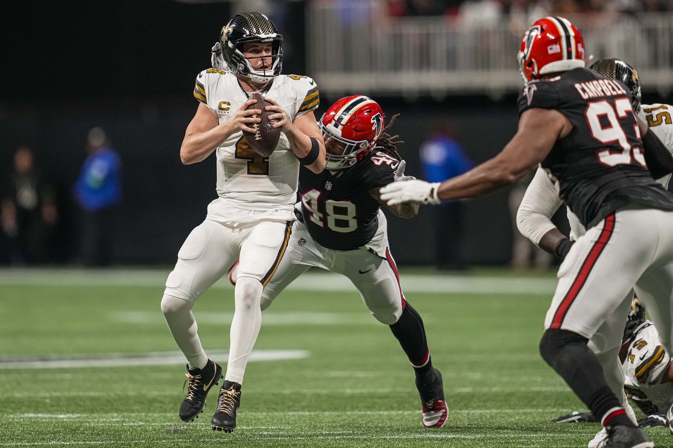 NFL: New Orleans Saints at Atlanta Falcons