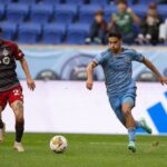 New York City FC Forward, Andres Jasson In The NYCFC vs Toronto FC Game