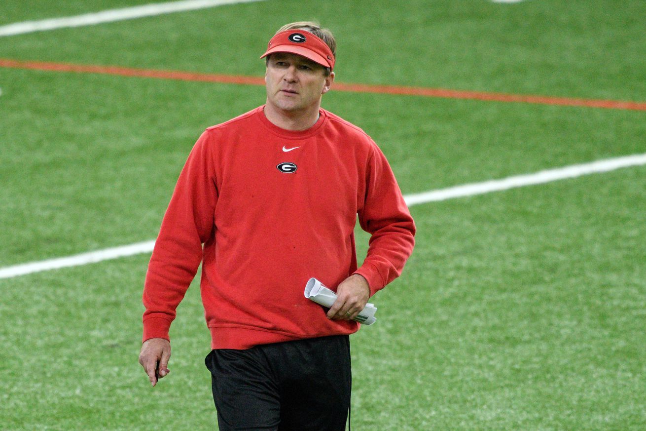 NCAA Football: CFP National Championship-Georgia Practice