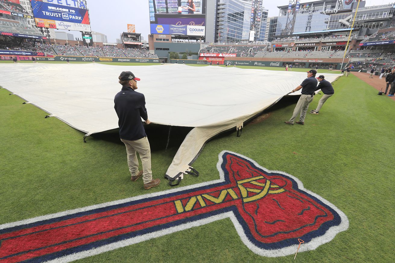 MLB: MAY 22 Dodgers at Braves