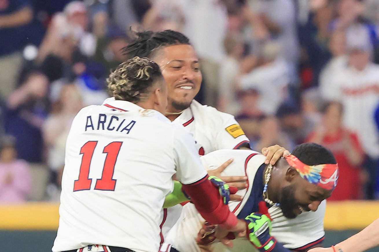 MLB: APR 24 Marlins at Braves