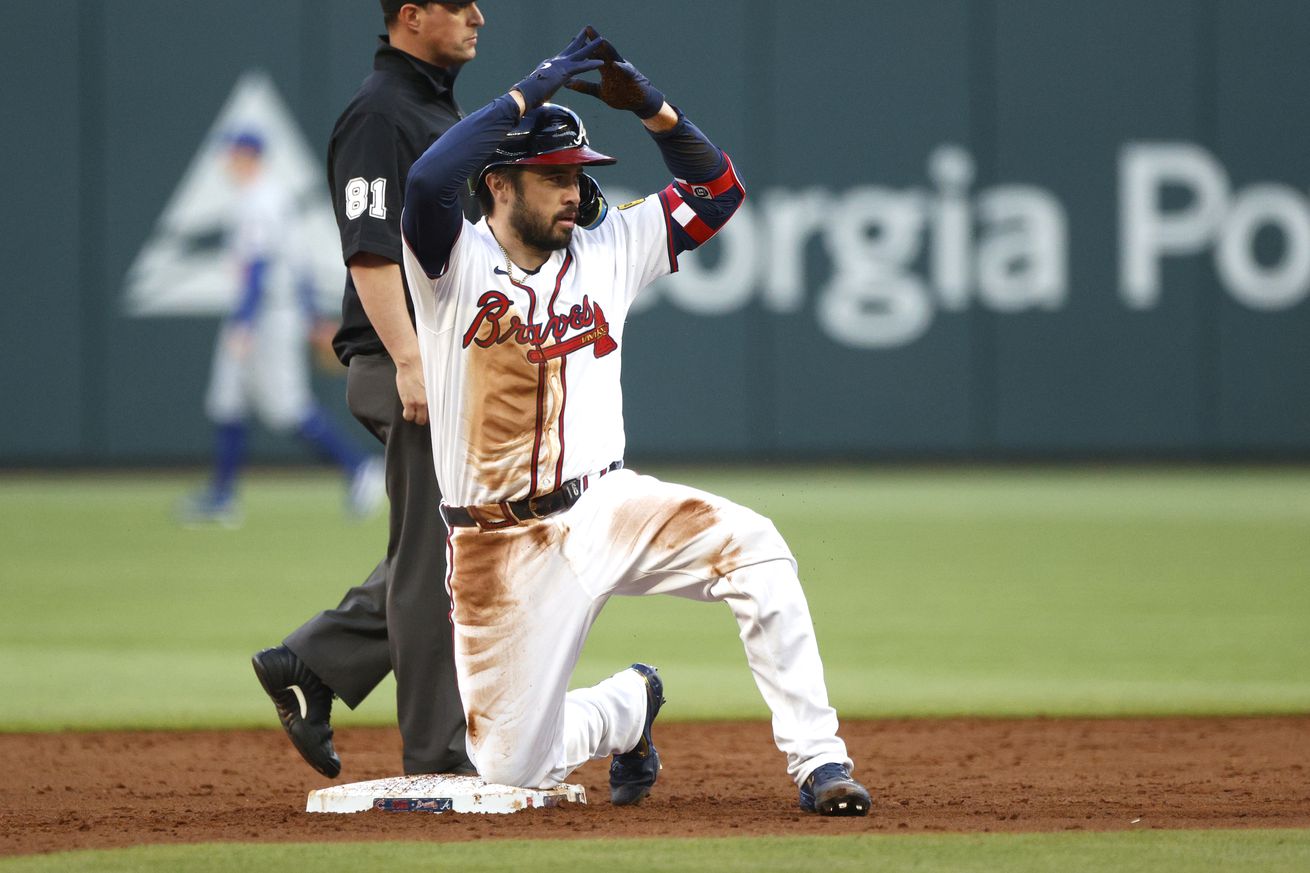 MLB: MAY 15 Cubs at Braves
