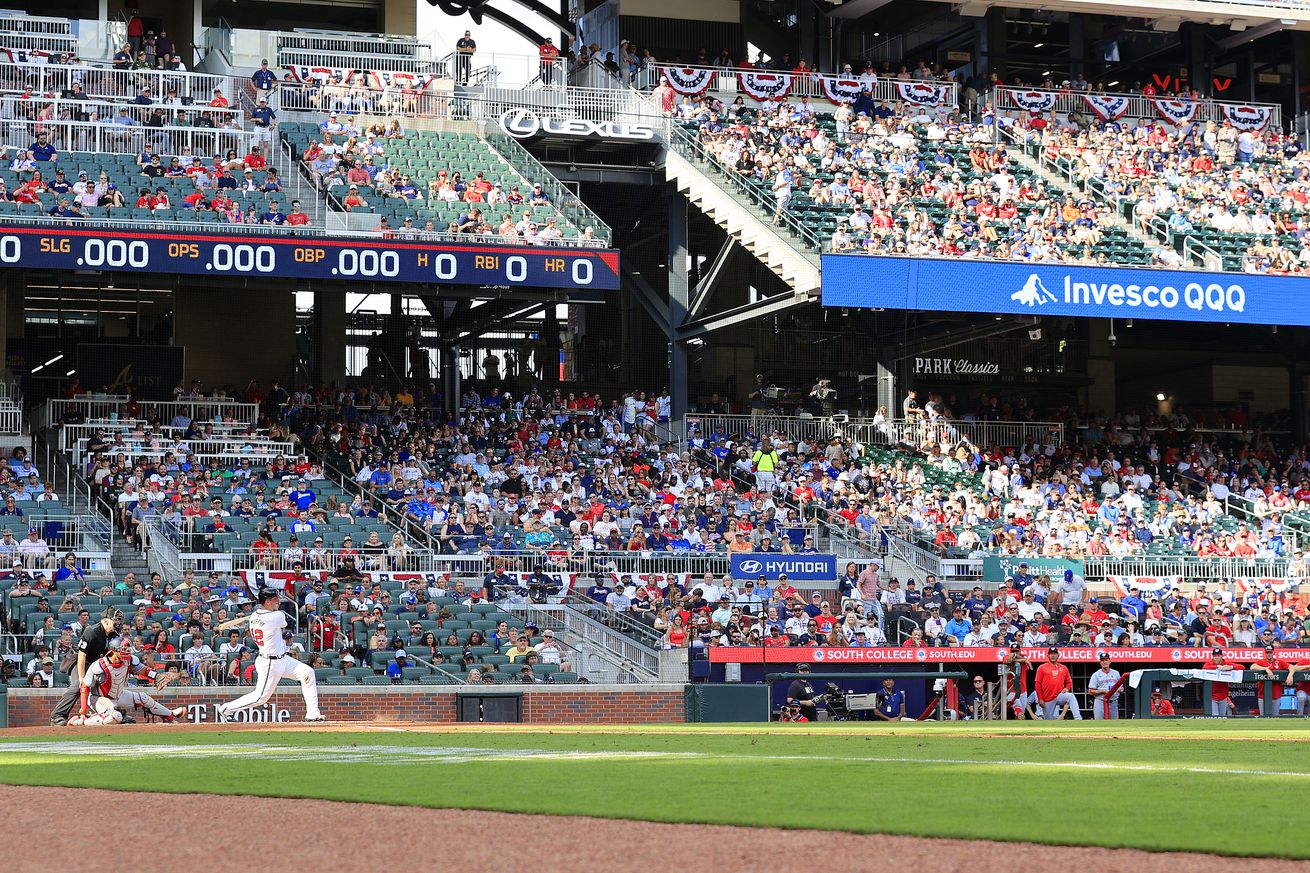 MLB: MAY 27 Nationals at Braves