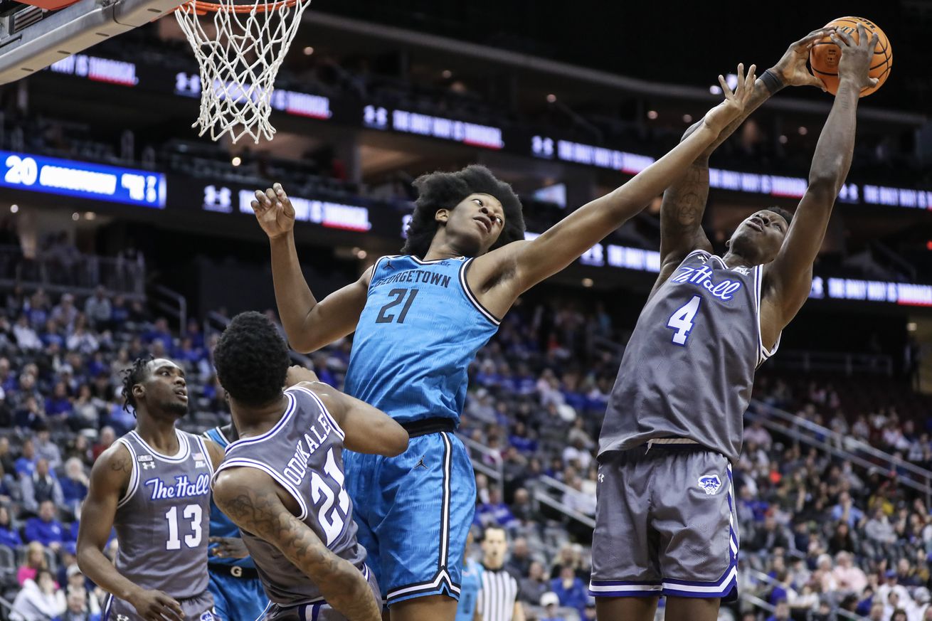 NCAA Basketball: Georgetown at Seton Hall