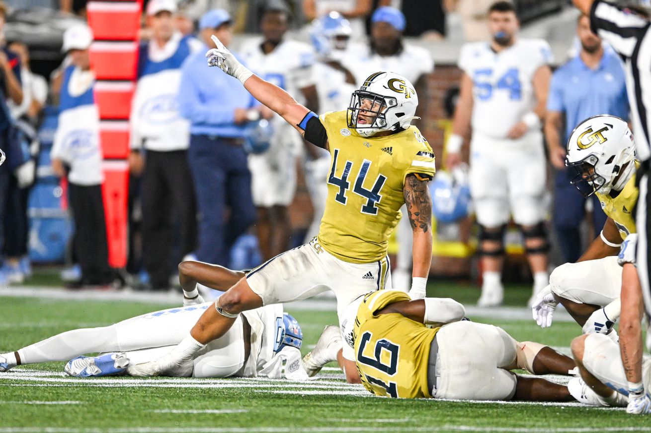 COLLEGE FOOTBALL: OCT 28 North Carolina at Georgia Tech