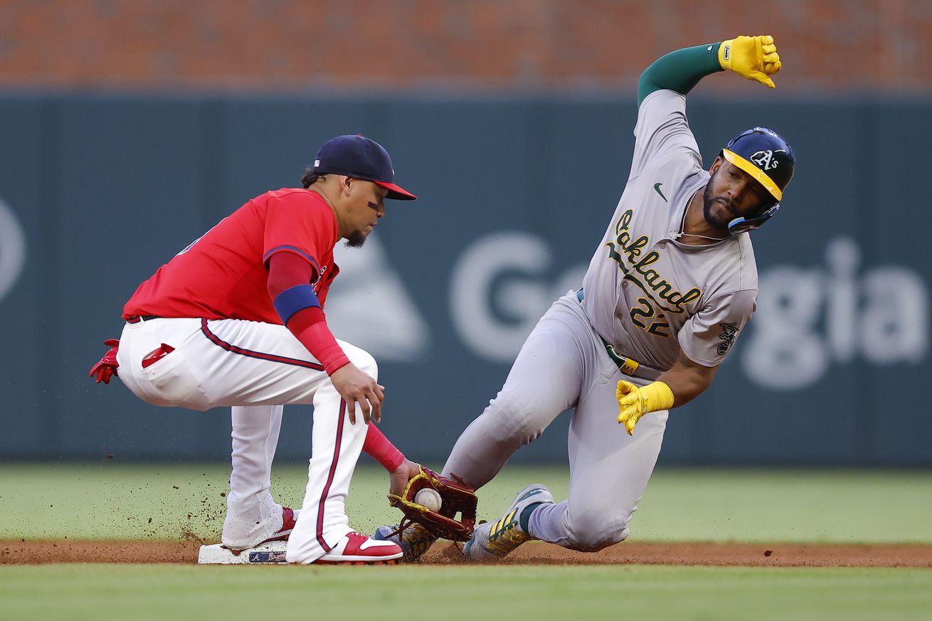 Oakland Athletics v Atlanta Braves