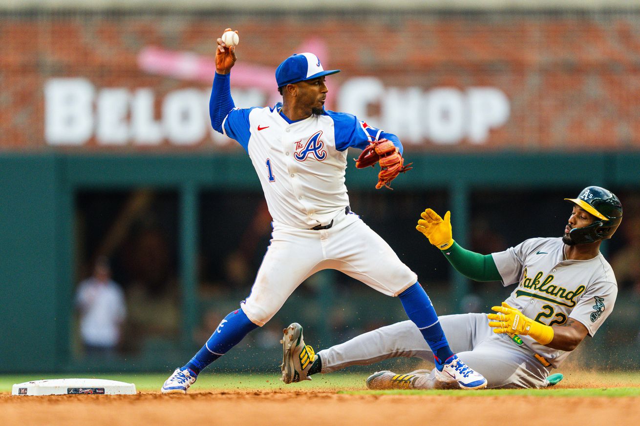 Oakland Athletics v Atlanta Braves