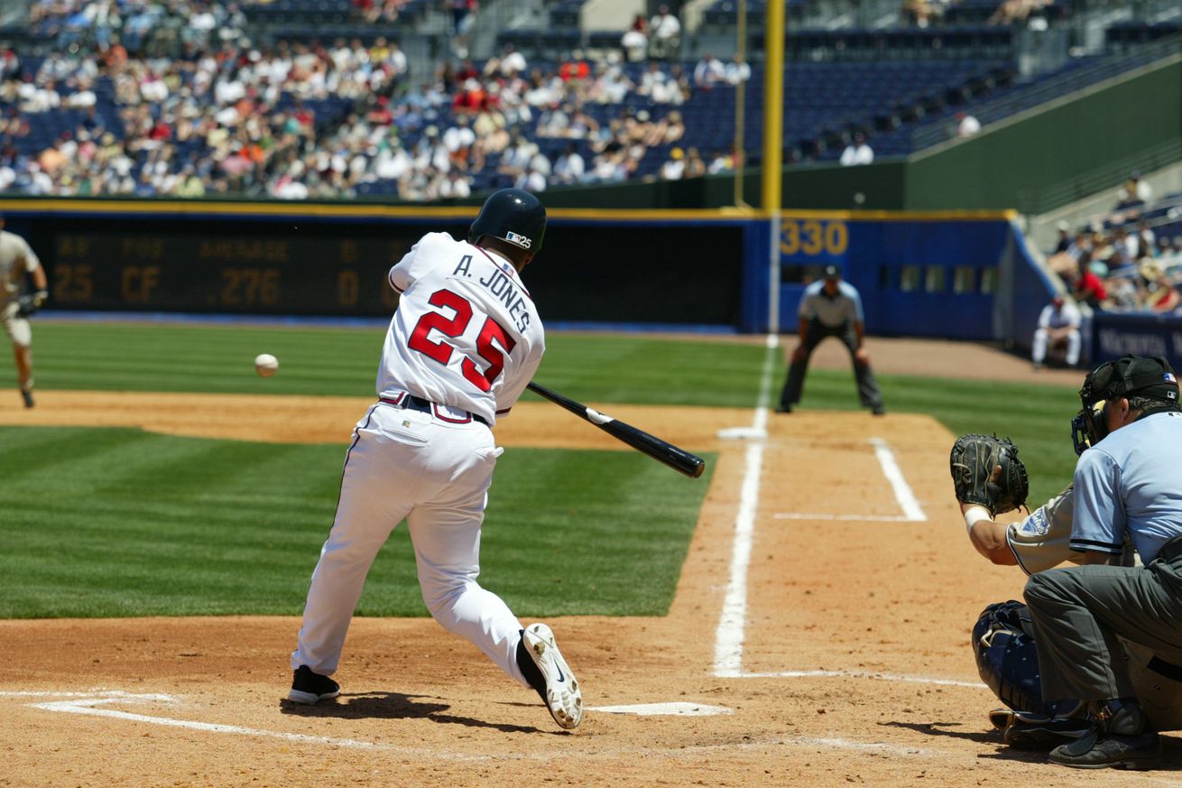 Atlanta Braves Andruw Jones...