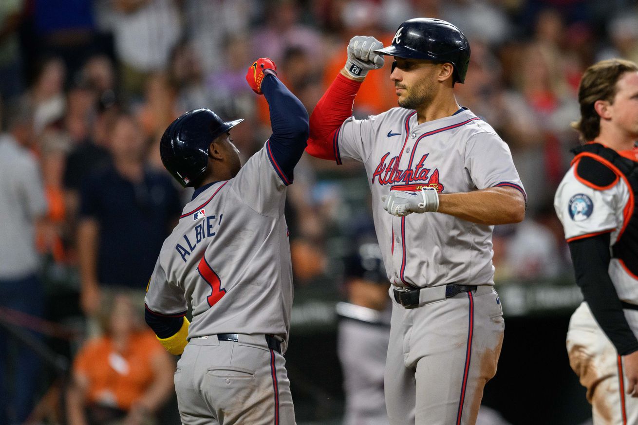 MLB: Atlanta Braves at Baltimore Orioles