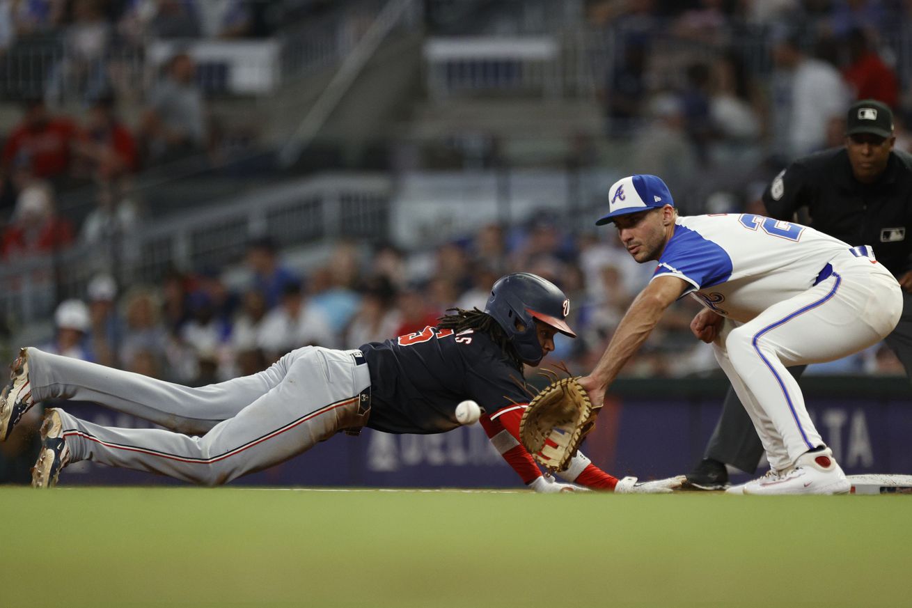 MLB: AUG 24 Nationals at Braves