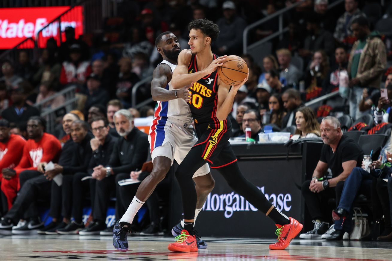 NBA: Detroit Pistons at Atlanta Hawks