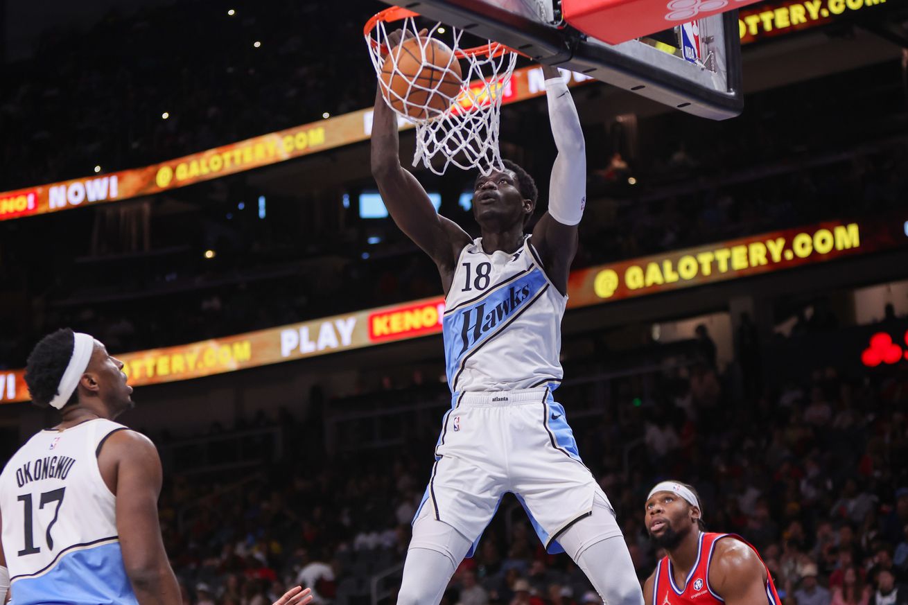 NBA: Philadelphia 76ers at Atlanta Hawks