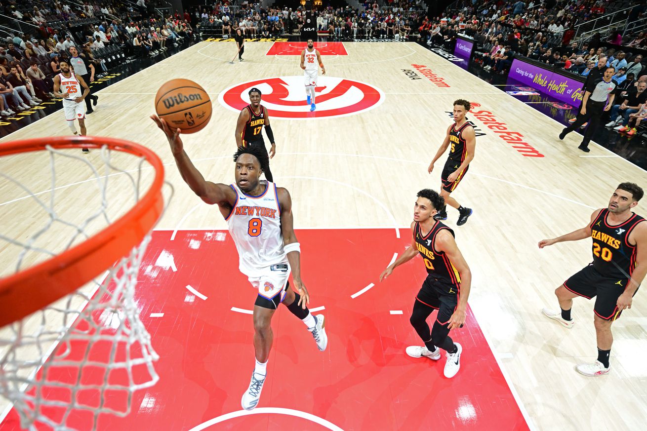 New York Knicks v Atlanta Hawks