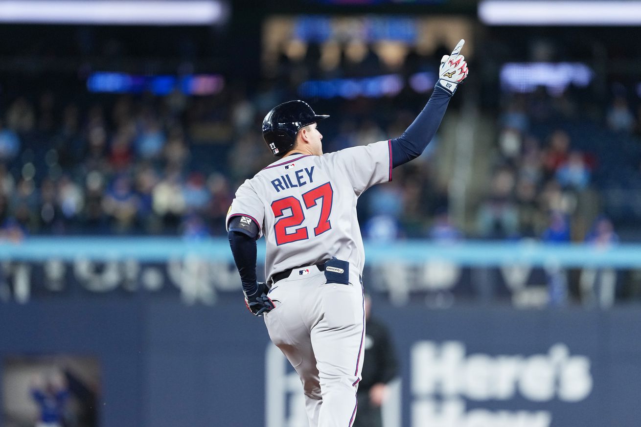 MLB: Atlanta Braves at Toronto Blue Jays