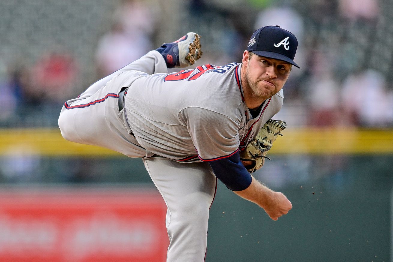 MLB: APR 28 Braves at Rockies