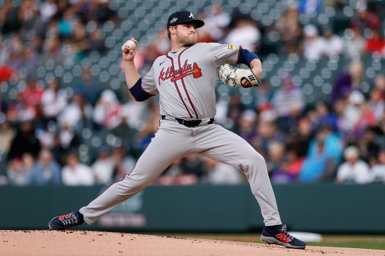 MLB: Atlanta Braves at Colorado Rockies
