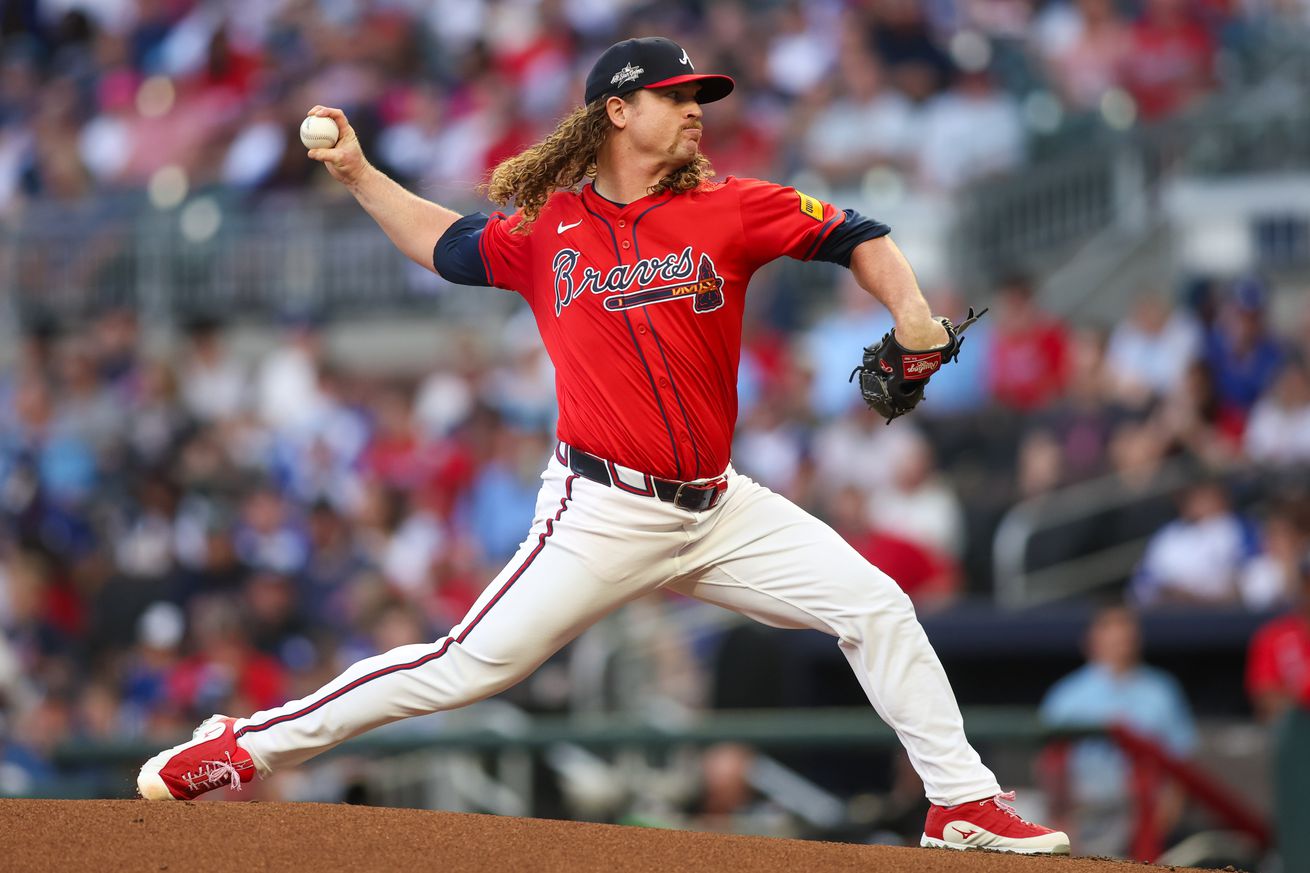 MLB: Los Angeles Dodgers at Atlanta Braves