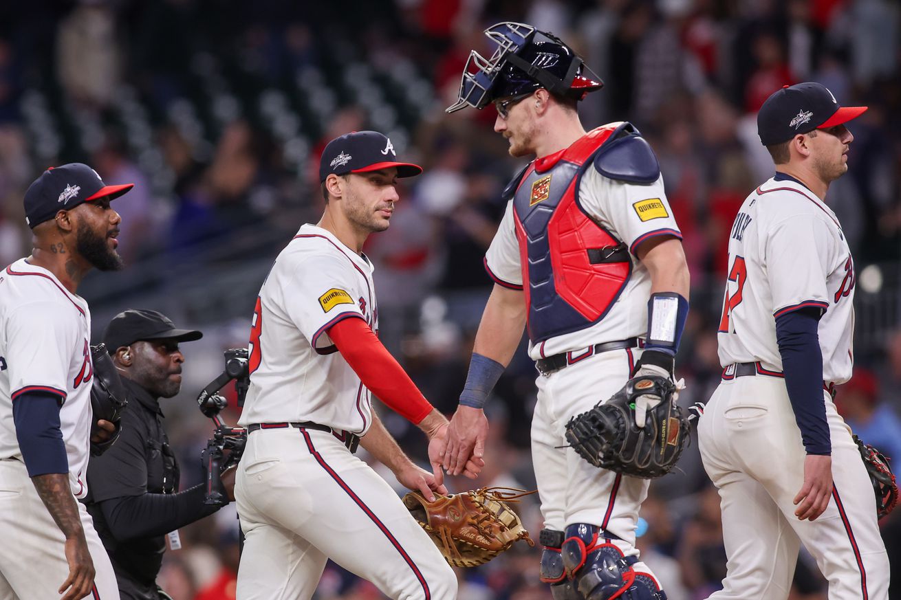 MLB: Cincinnati Reds at Atlanta Braves