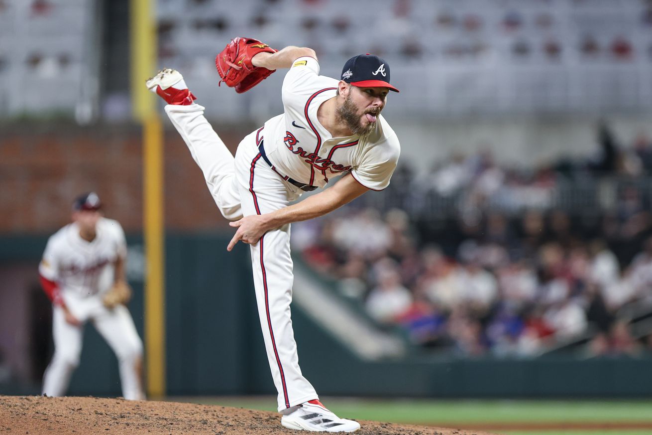 MLB: Cincinnati Reds at Atlanta Braves