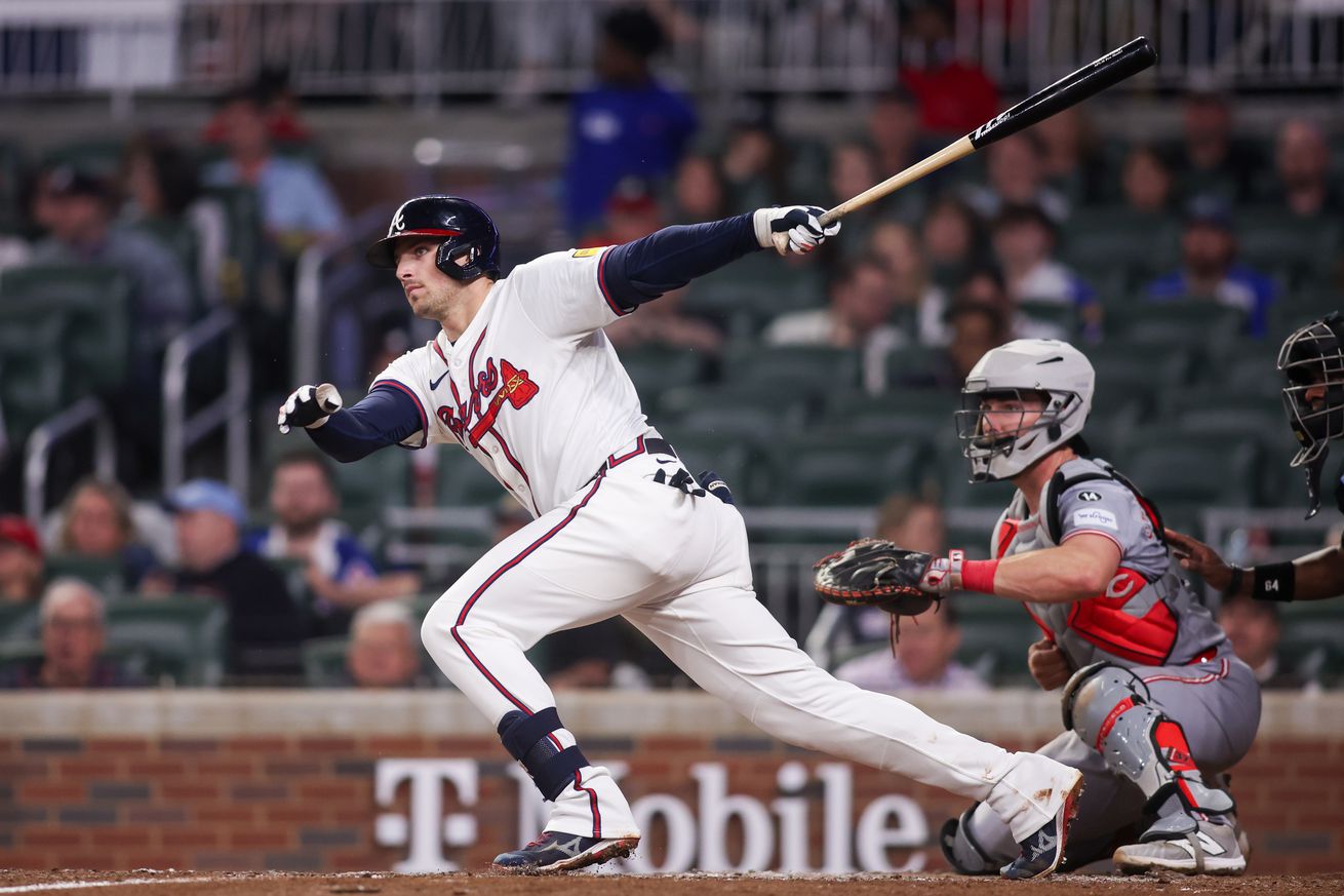 MLB: Cincinnati Reds at Atlanta Braves