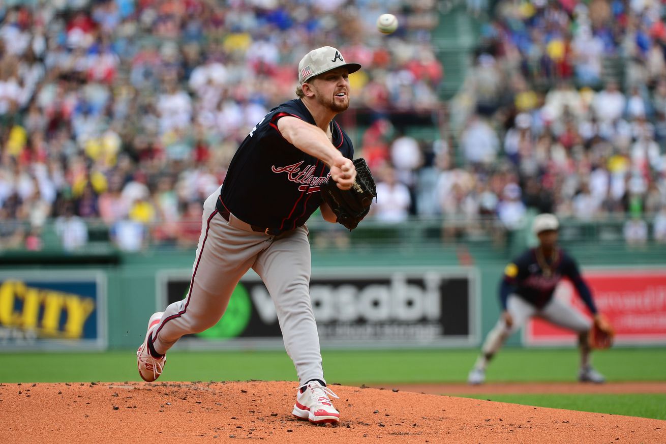 MLB: Atlanta Braves at Boston Red Sox