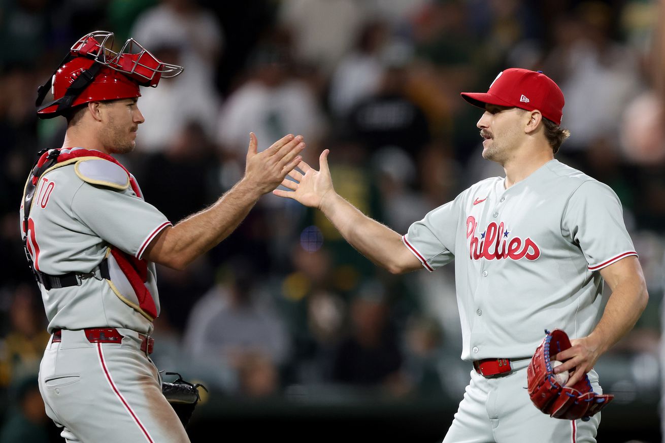 MLB: Philadelphia Phillies at Athletics
