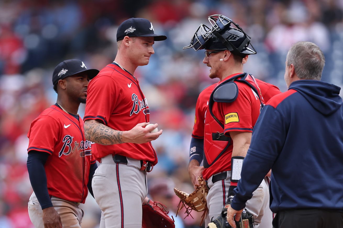 MLB: Game One-Atlanta Braves at Philadelphia Phillies