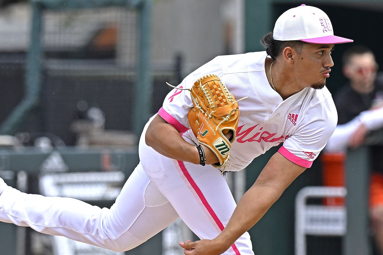 COLLEGE BASEBALL: MAR 10 Virginia at Miami