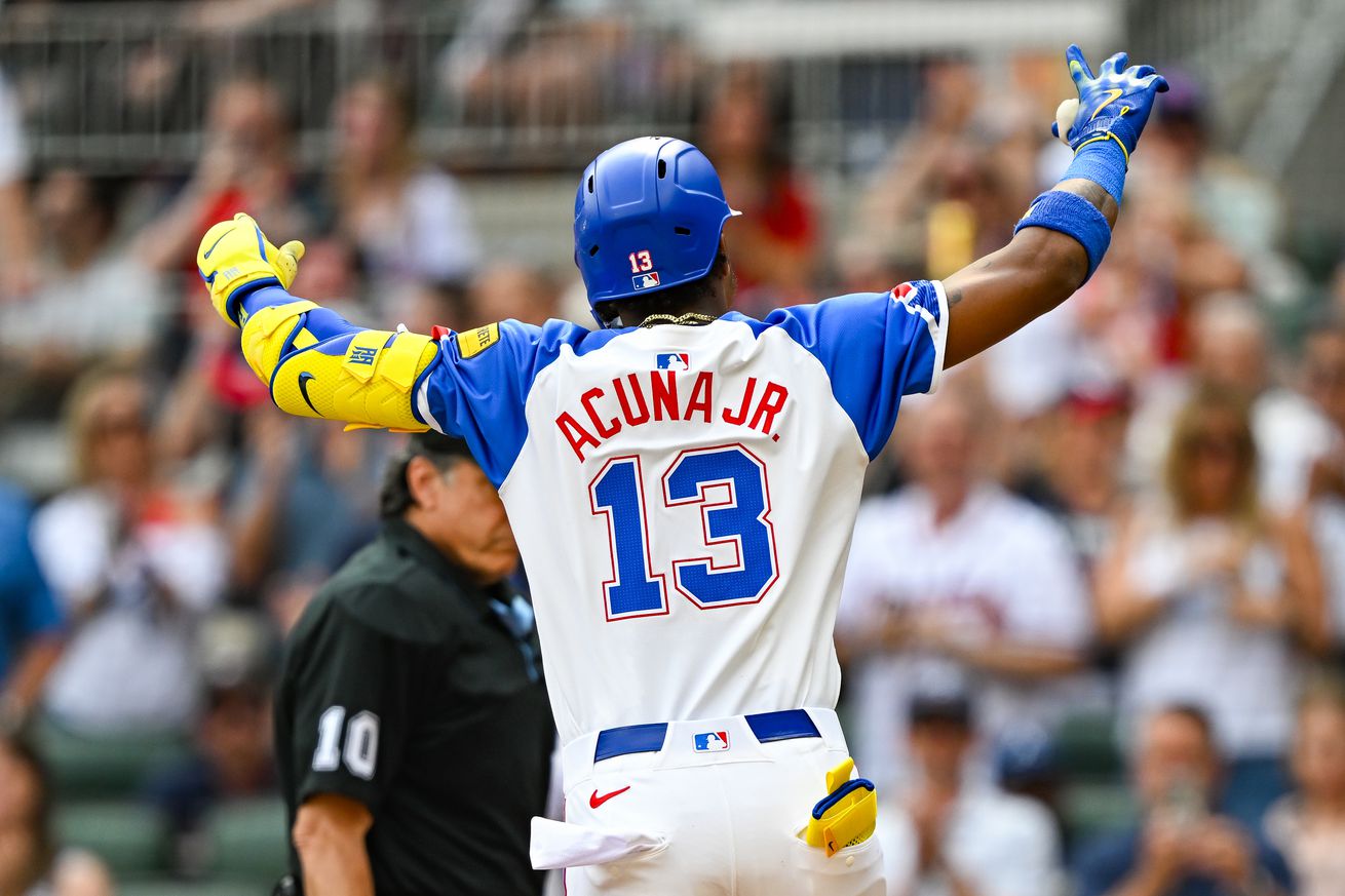 MLB: MAY 31 Red Sox at Braves