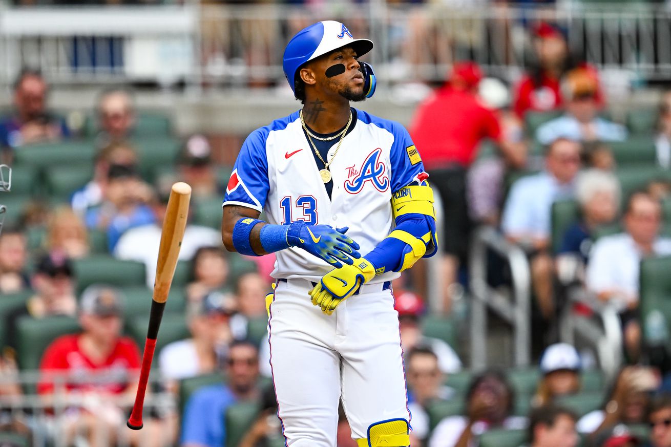 MLB: MAY 31 Red Sox at Braves