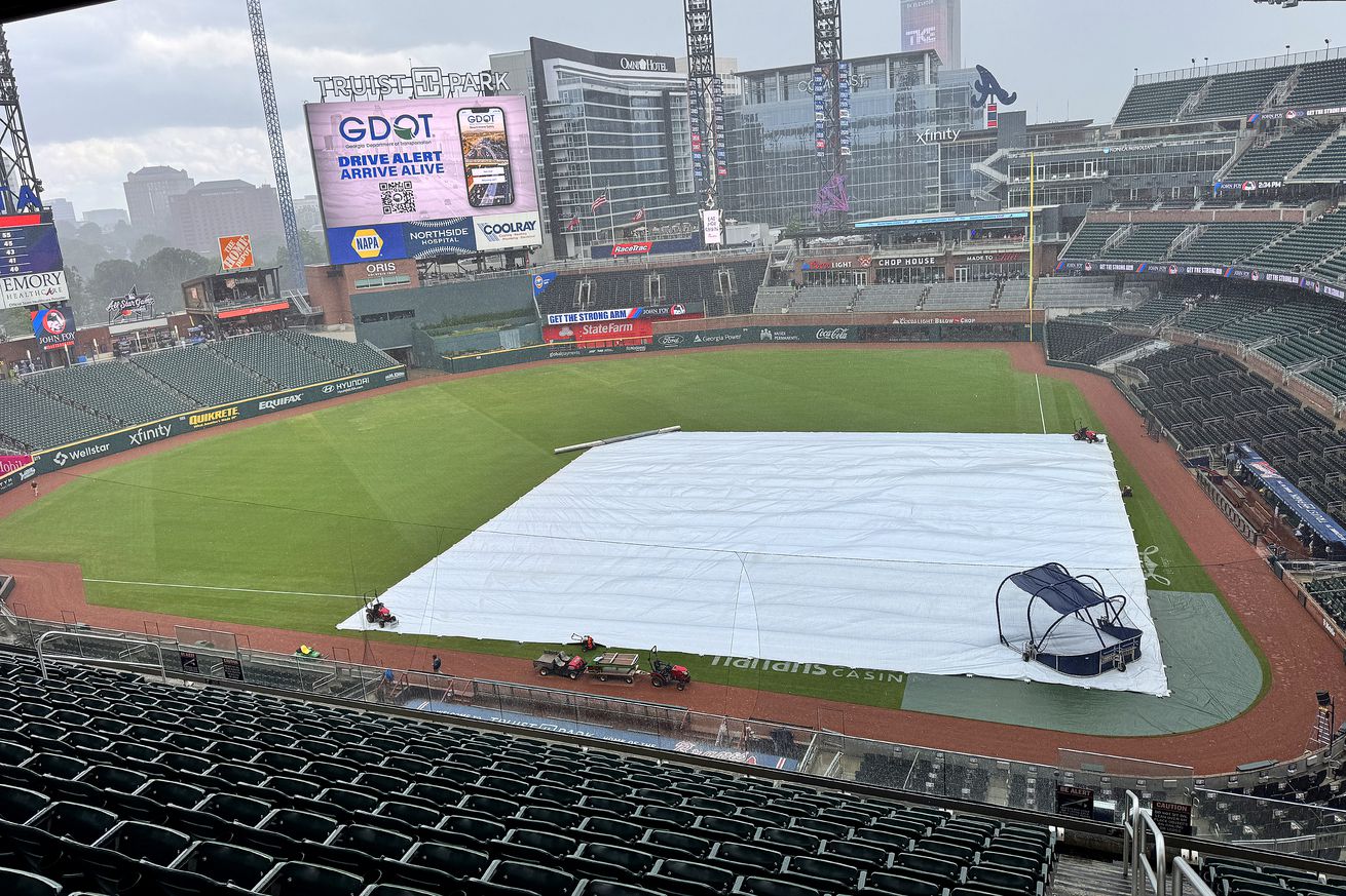 MLB: JUN 14 Rockies at Braves
