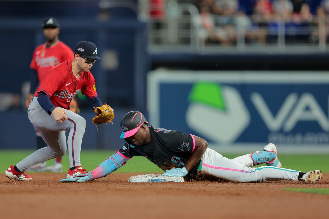 Atlanta Braves v Miami Marlins