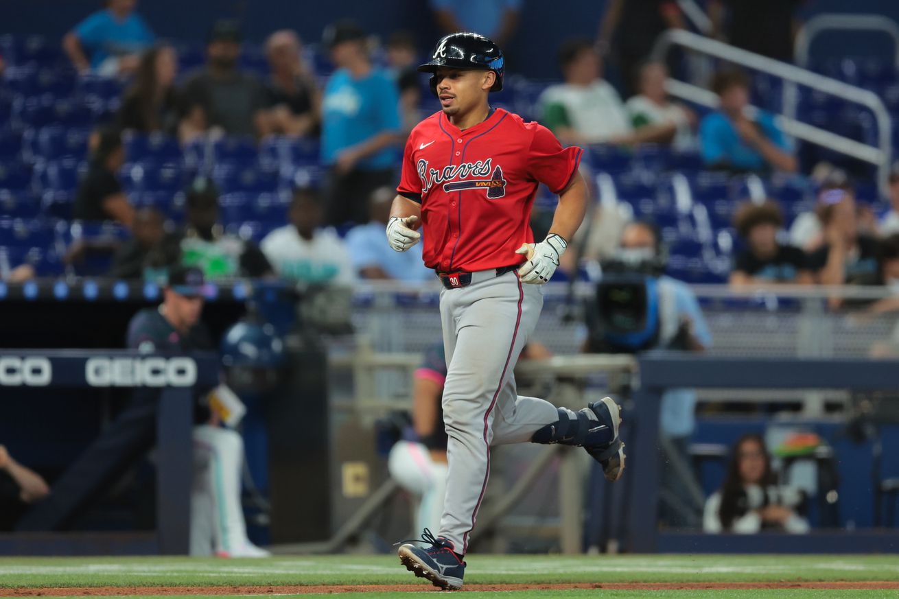 Atlanta Braves v Miami Marlins
