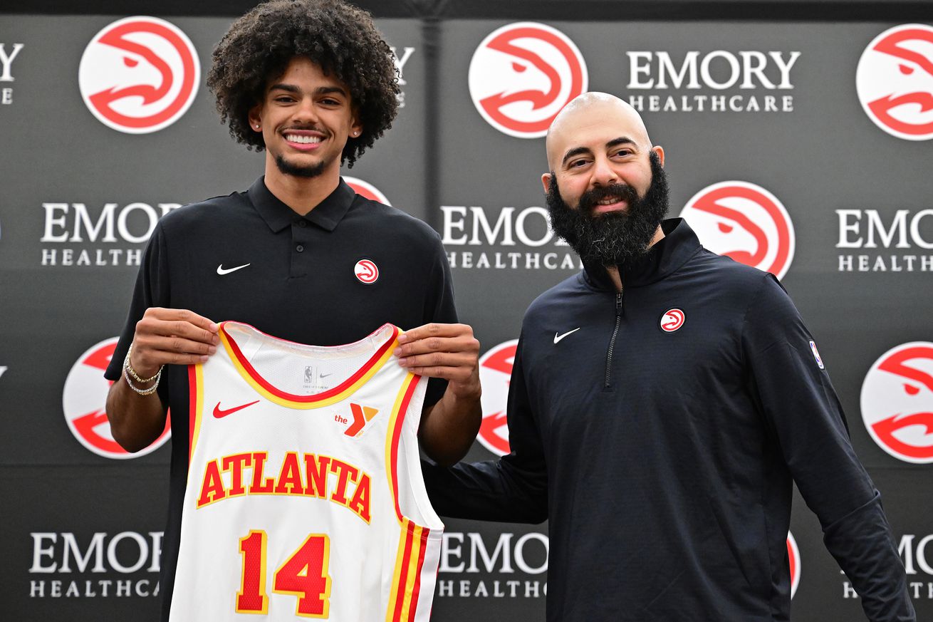 Atlanta Hawks Introduce Asa Newell - Press Conference