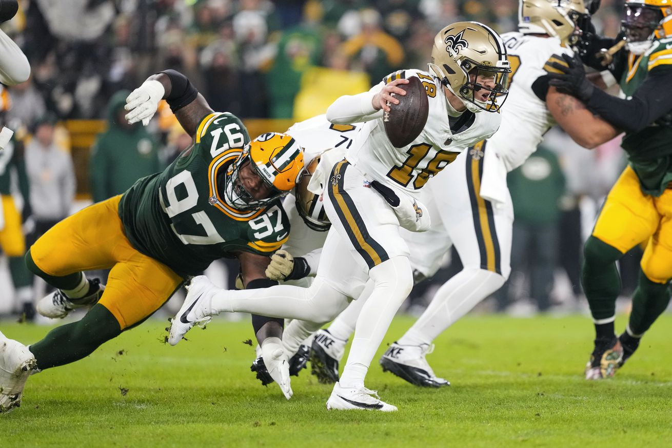 NFL: New Orleans Saints at Green Bay Packers