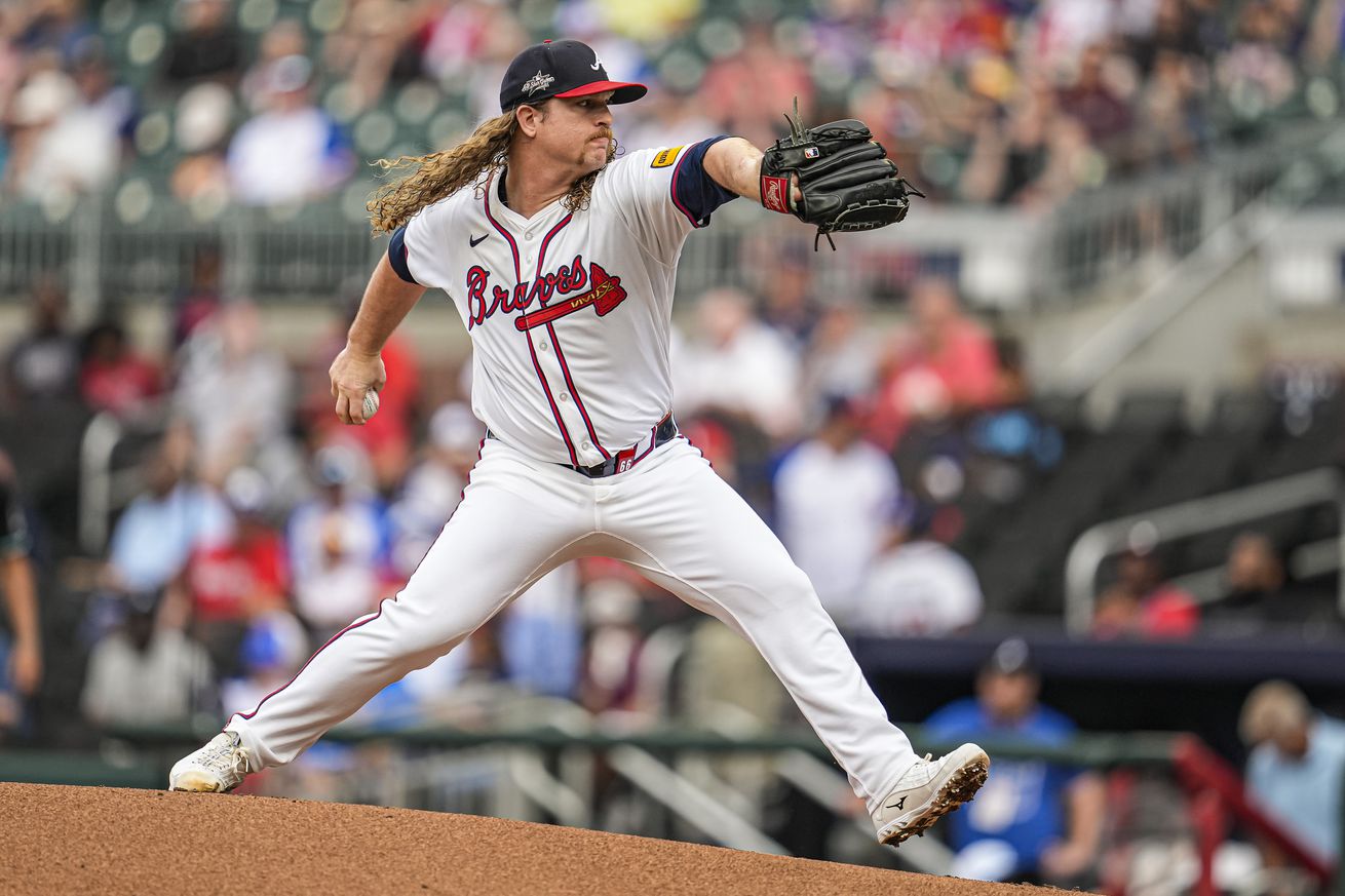 MLB: Arizona Diamondbacks at Atlanta Braves