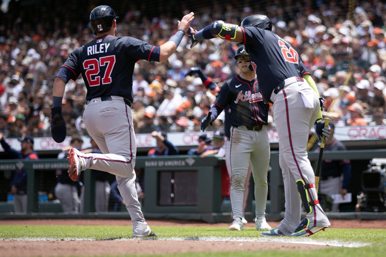MLB: Atlanta Braves at San Francisco Giants