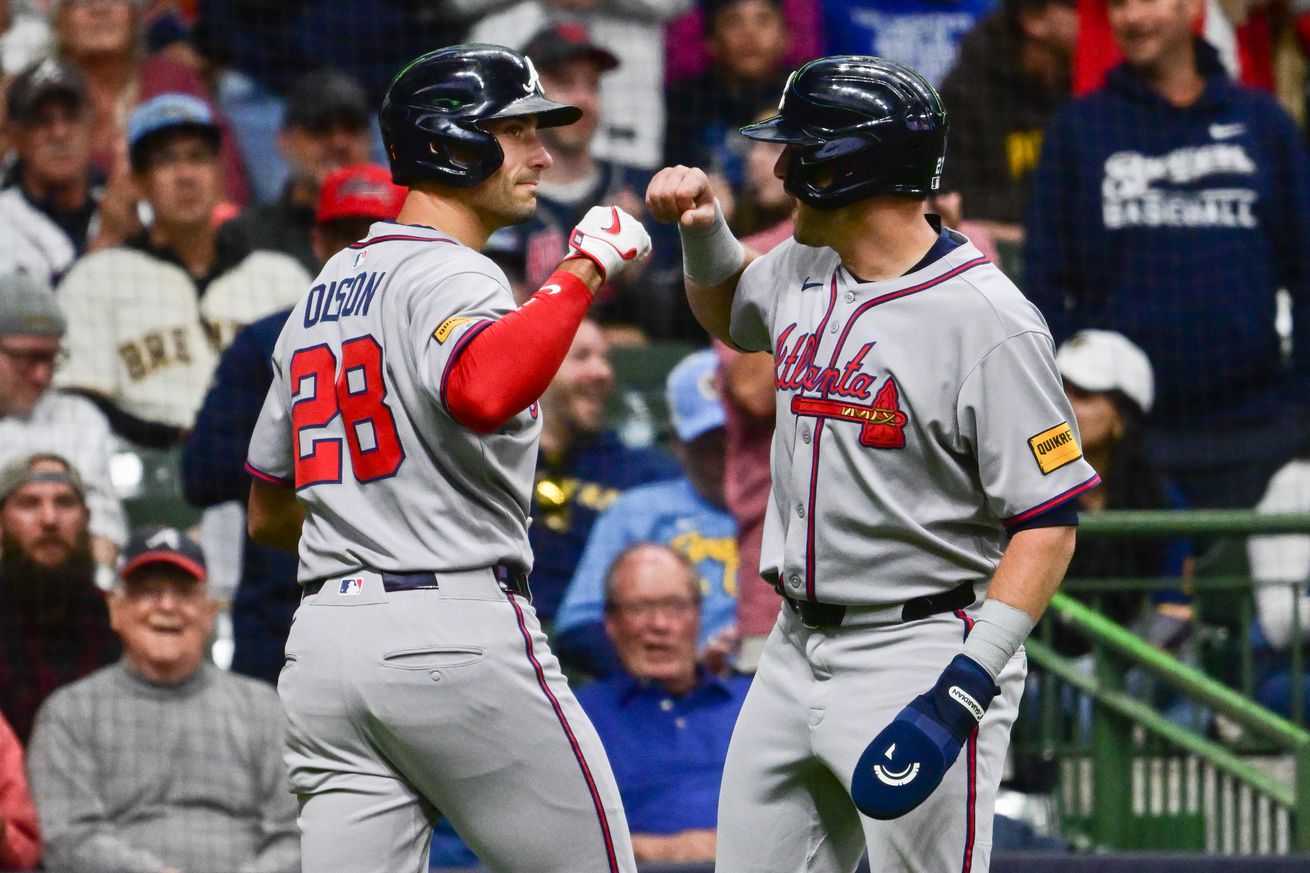 MLB: Atlanta Braves at Milwaukee Brewers