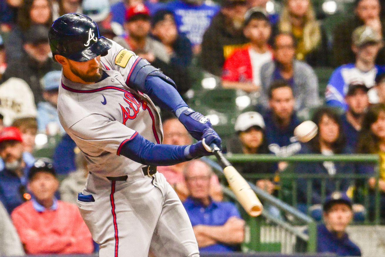 MLB: Atlanta Braves at Milwaukee Brewers