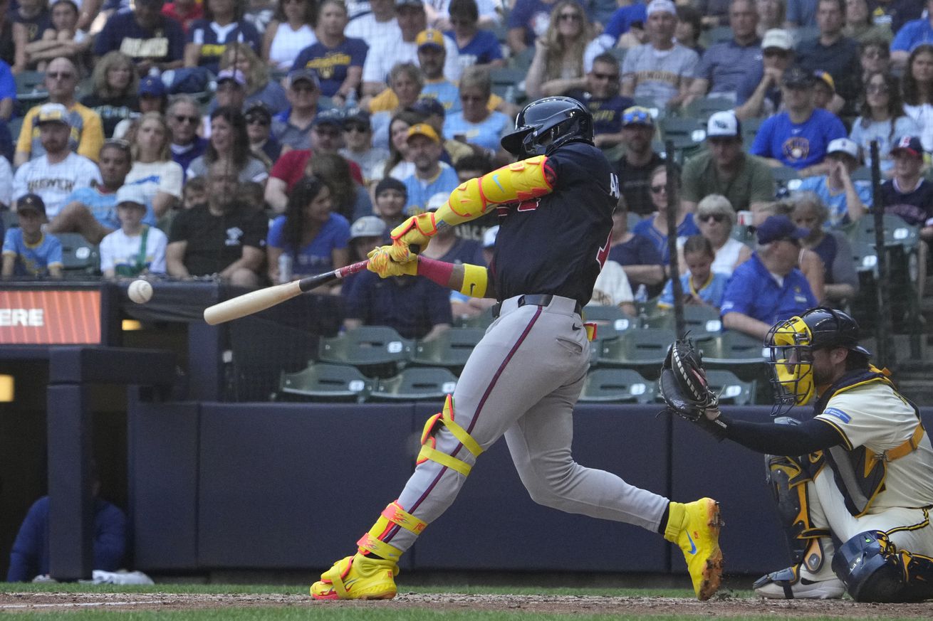 MLB: Atlanta Braves at Milwaukee Brewers