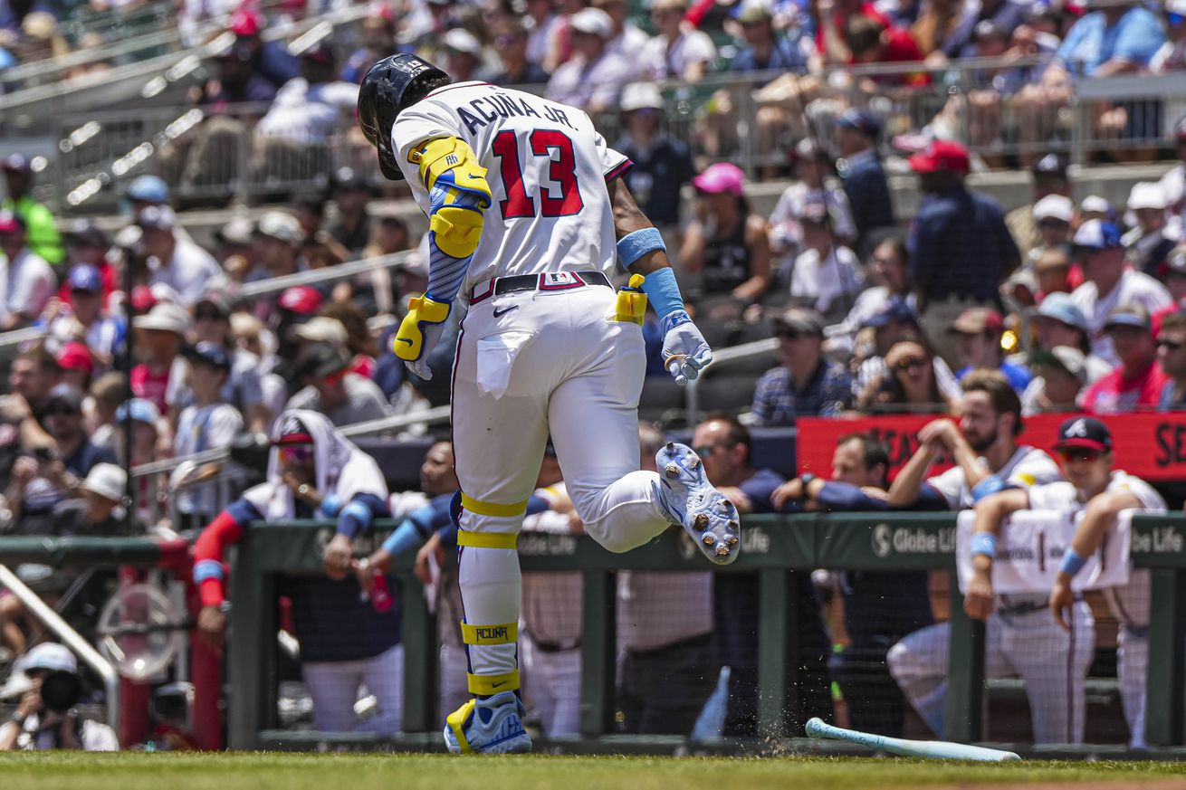 MLB: Colorado Rockies at Atlanta Braves