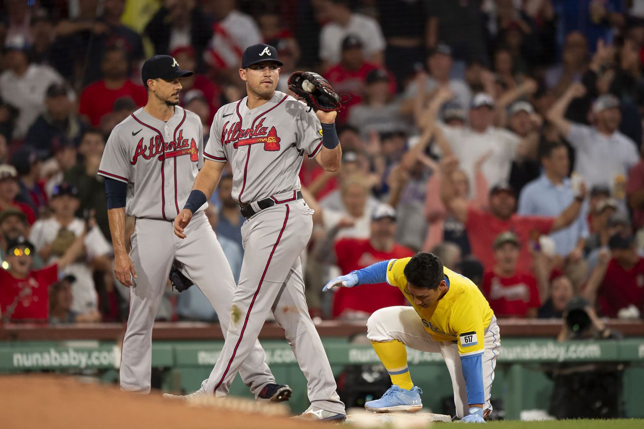 Atlanta Braves v Boston Red Sox