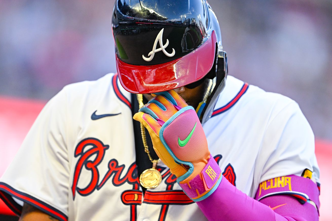 MLB: JUL 03 Angels at Braves