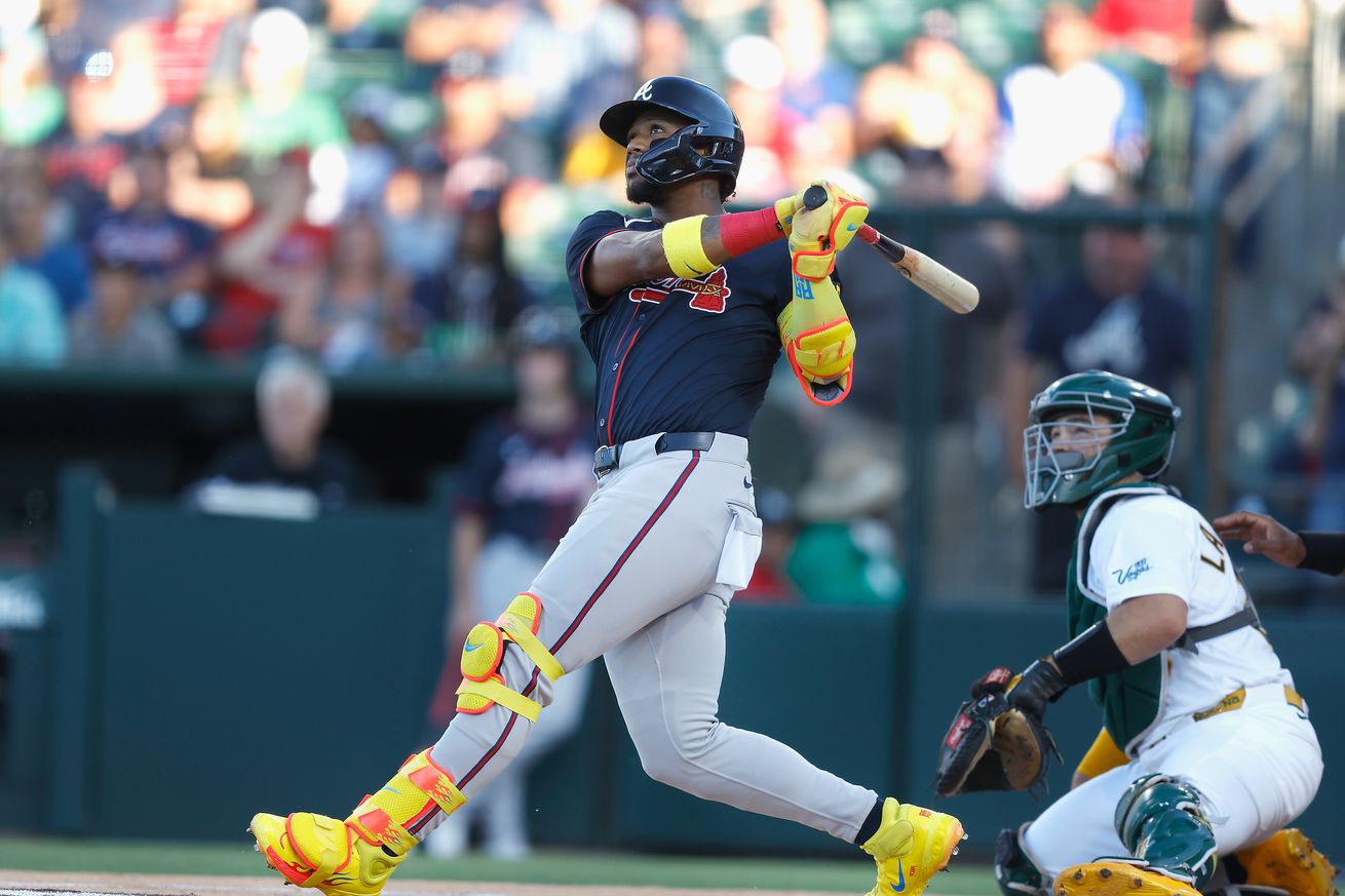 Atlanta Braves v Athletics