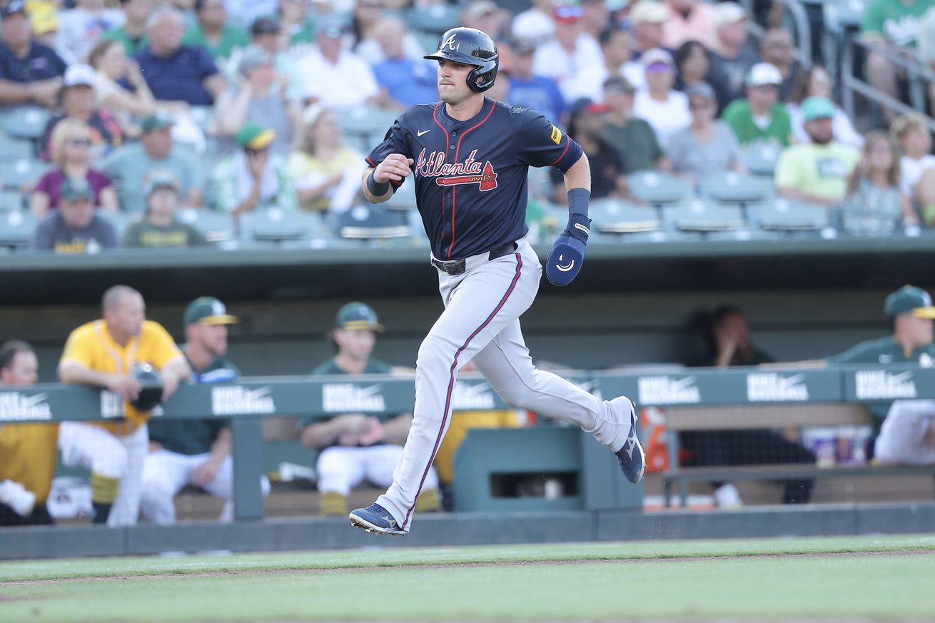 Atlanta Braves v Athletics