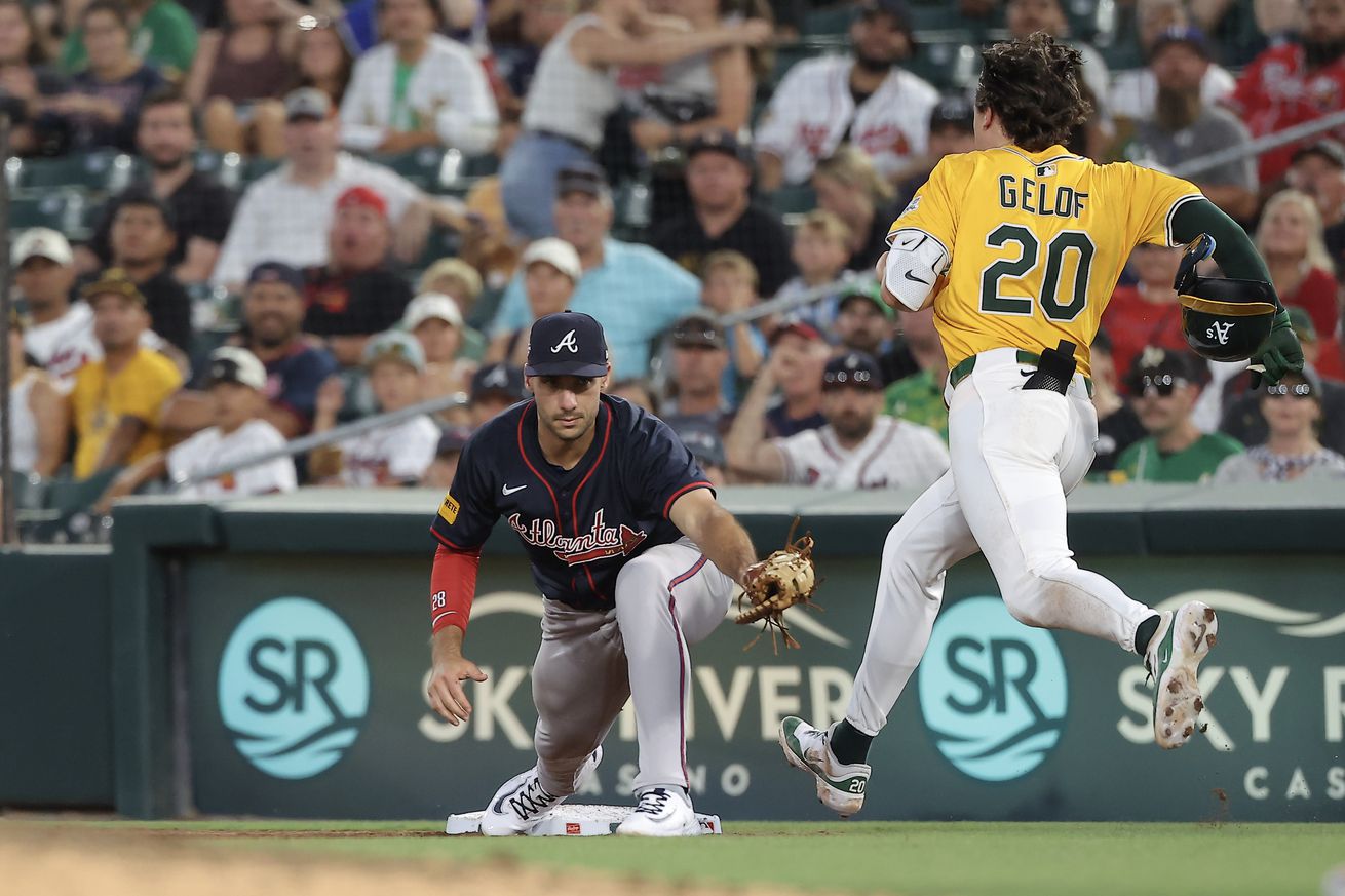 Atlanta Braves v Athletics
