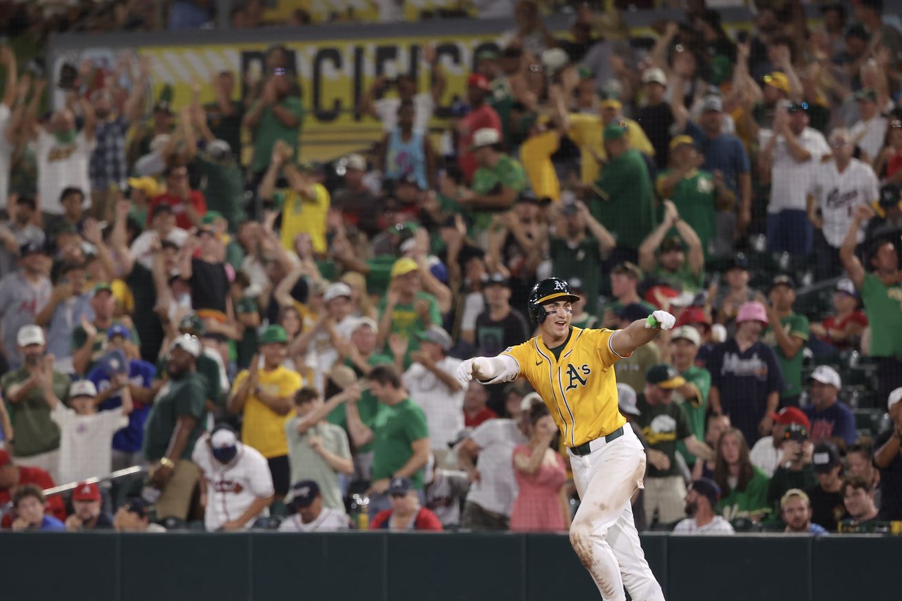 Atlanta Braves v Athletics